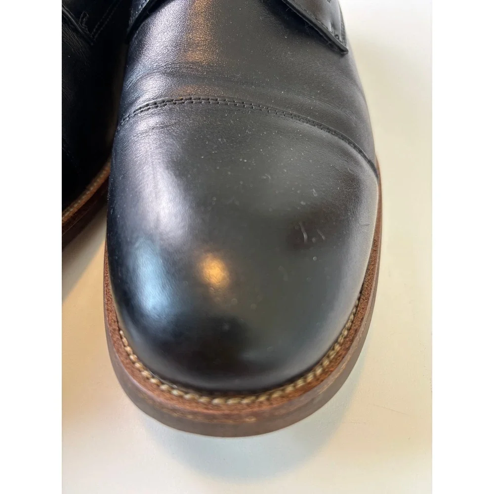 Florsheim Ruvo Cap Ox Black Mens 11 M Leather Cap Toe Oxford Dress Shoes 13384NR